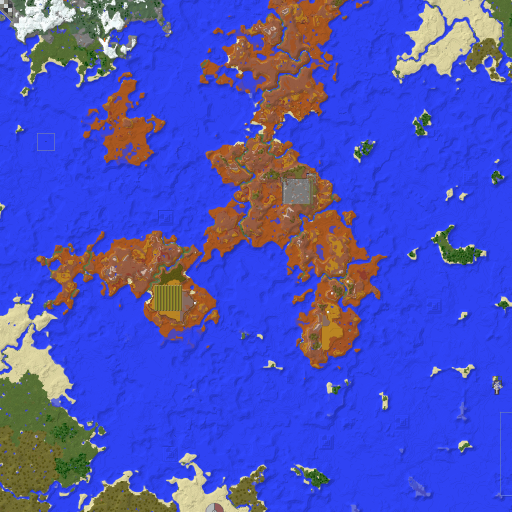 Minecraft World Map for SciCraft Survival (2019-12-18)